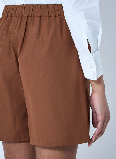 Max Mara Track Shorts Brown max0260007