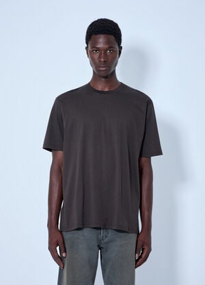 ssstein Suvin Cotton Basic T-Shirt Brown sss0164013