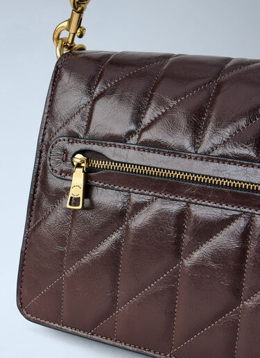 Chain Tabby Shoulder Bag Coach Chain Tabby Shoulder Bag Dark Brown coa0264020