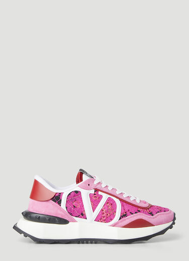 Valentino Lace Runner Sneakers Pink val0247022