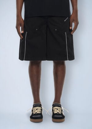Off-White Owr Gd Gab Milit Relax Shorts Green ofw0164130