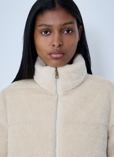 Cedre Teddy Down Jacket Moncler Cedre Teddy Down Jacket White mon0263008