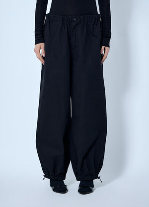 Entire Studios Elasticated-Cuff Trousers Black ent0266026