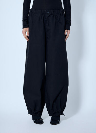 LN-CC® - Entire Studios: Elasticated-Cuff Trousers - Black Entire Studios Elasticated-Cuff Trousers Black ent0266026