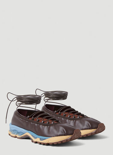 Ballet Hybrid Shoes Kiko Kostadinov Ballet Hybrid Shoes Brown kko0252020