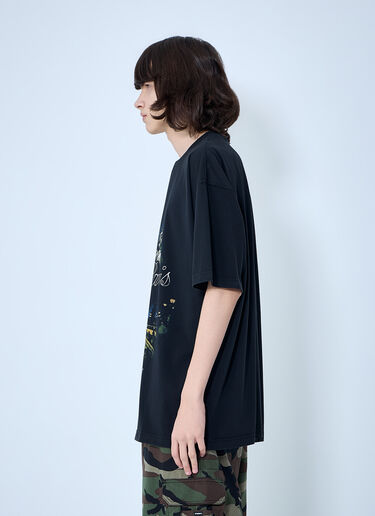 VETEMENTS Paris Tourist T-Shirt Black vet0164002