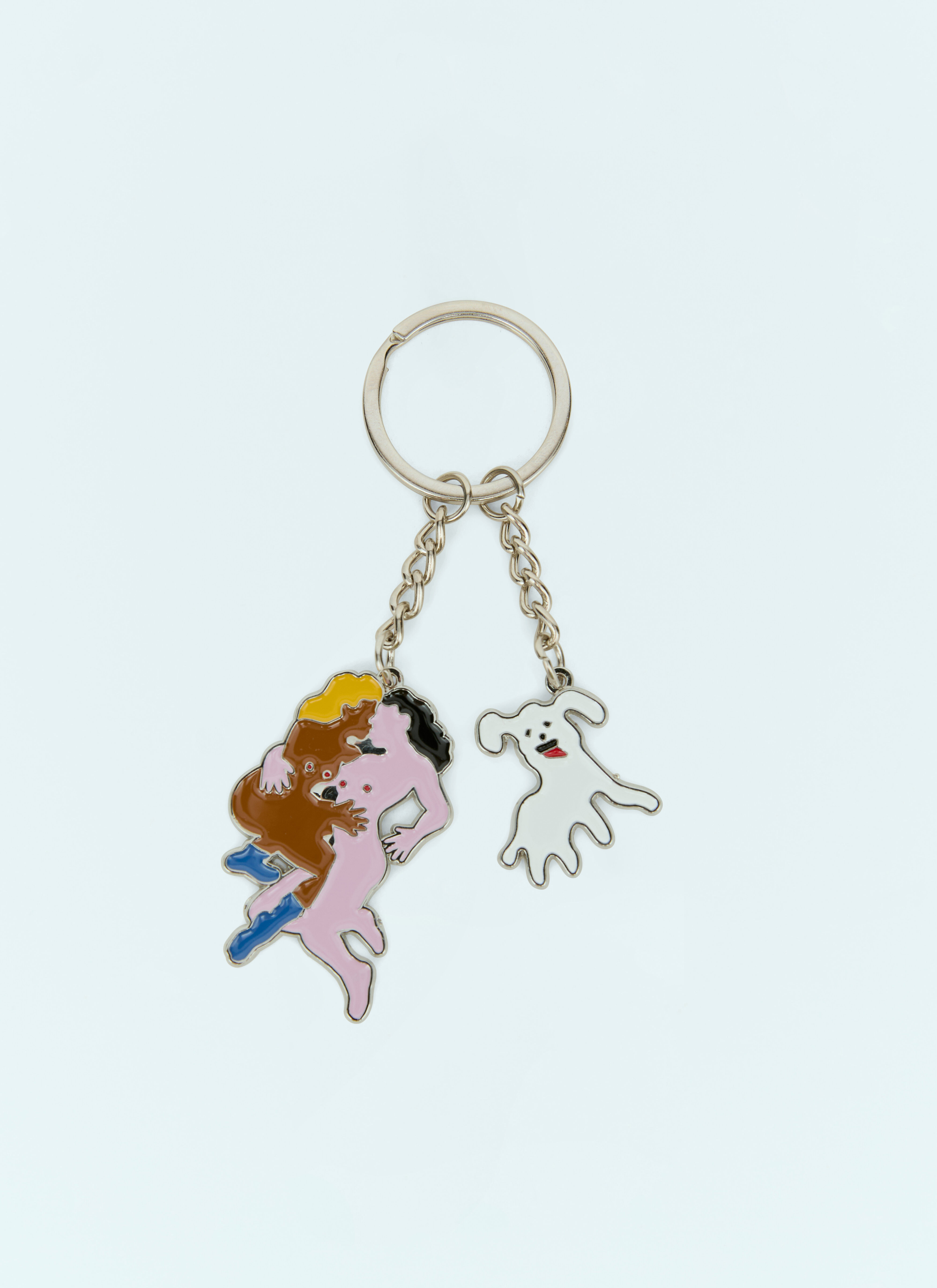 Jacquemus Doggy Style Keyring Brown jac0254090
