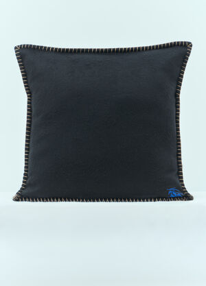 Burberry EKD Cashmere Cushion Black bur0155113