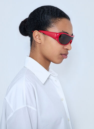 Miu Miu イヴレス サングラス 赤 lmu0364007