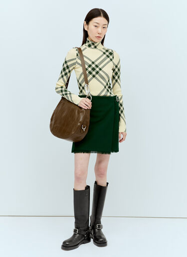 罗纹格纹毛衣 Burberry 罗纹格纹毛衣 黄色 bur0255043