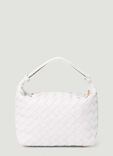 Bottega Veneta Mini Wallace Shoulder Bag White bov0255086