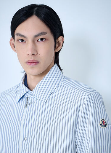 Moncler Reversible Crescent Shirt Jacket Blue mon0163024