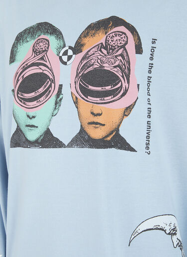 NOMA ED Print T-Shirt Light Blue nma0146011