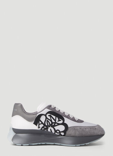 Alexander McQueen Sprint Runner Sneakers Grey amq0152015