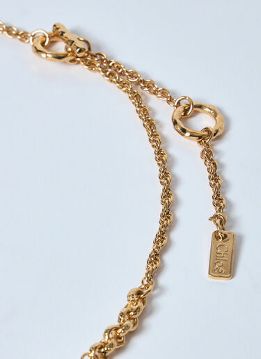 Chloé 绒球项链 金色 chl0259051