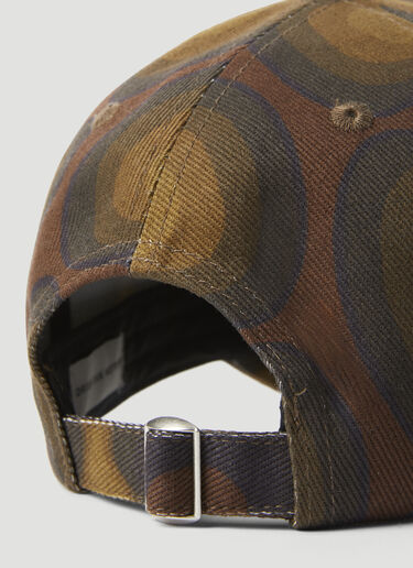 Dries Van Noten 印花棒球帽  棕 dvn0156039