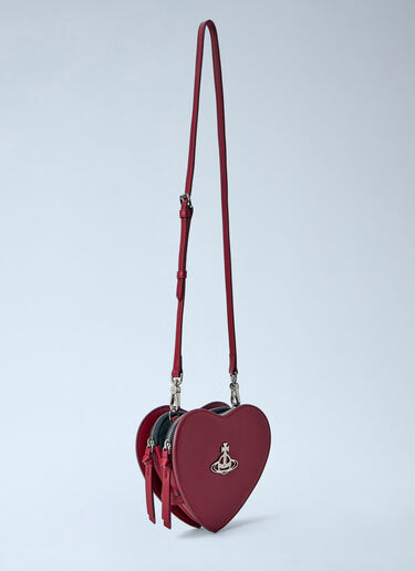 Vivienne Westwood Louise Heart Crossbody Bag Red vvw0264086