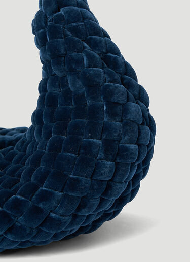 Bottega Veneta Jodie 填充丝绒迷你单肩包 蓝色 bov0250018