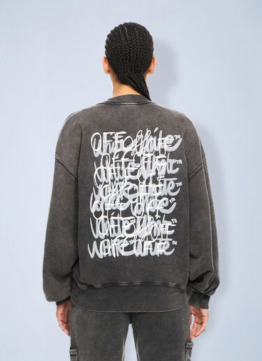 Off-White Off Marker Over Crew Sweatshirt Black ofw0264024
