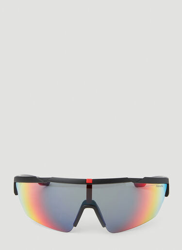 Linea Rossa Polarised PS 03XS Sunglasses Prada Linea Rossa Linea Rossa Polarised PS 03XS Sunglasses Black lpl0351001