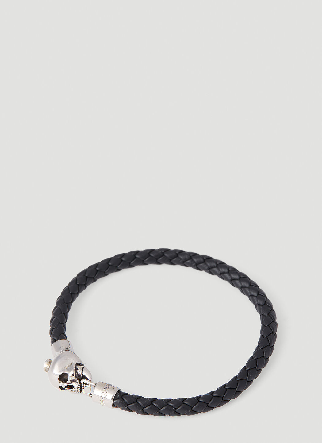 Black Skull onyx beaded bracelet | Alexander McQueen | MATCHES UK
