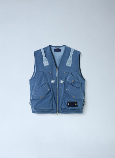 Denim Multi-Pocket Vest Stone Island Denim Multi-Pocket Vest Denim sto0162085