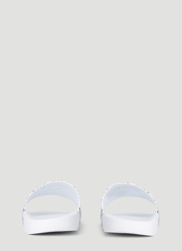 Moncler Trailgrip Lite Slides White mon0152045