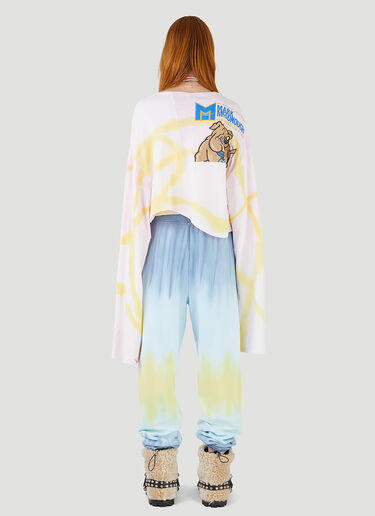 Collina Strada Tie-Dye Elongated-Sleeve T-Shirt Yellow cst0245001