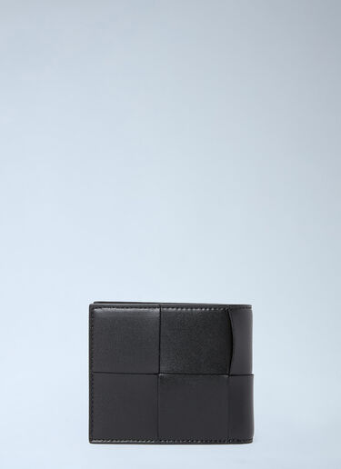 Bottega Veneta Intreccio 双折钱夹 黑色 bov0153048