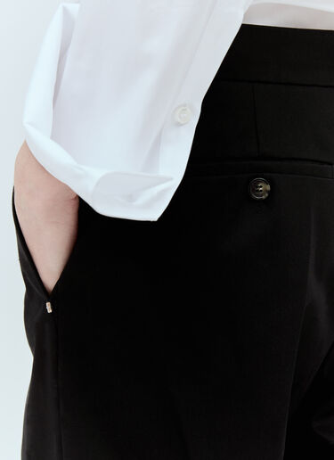 Sportmax Tailored Twill Pants Black spx0255014