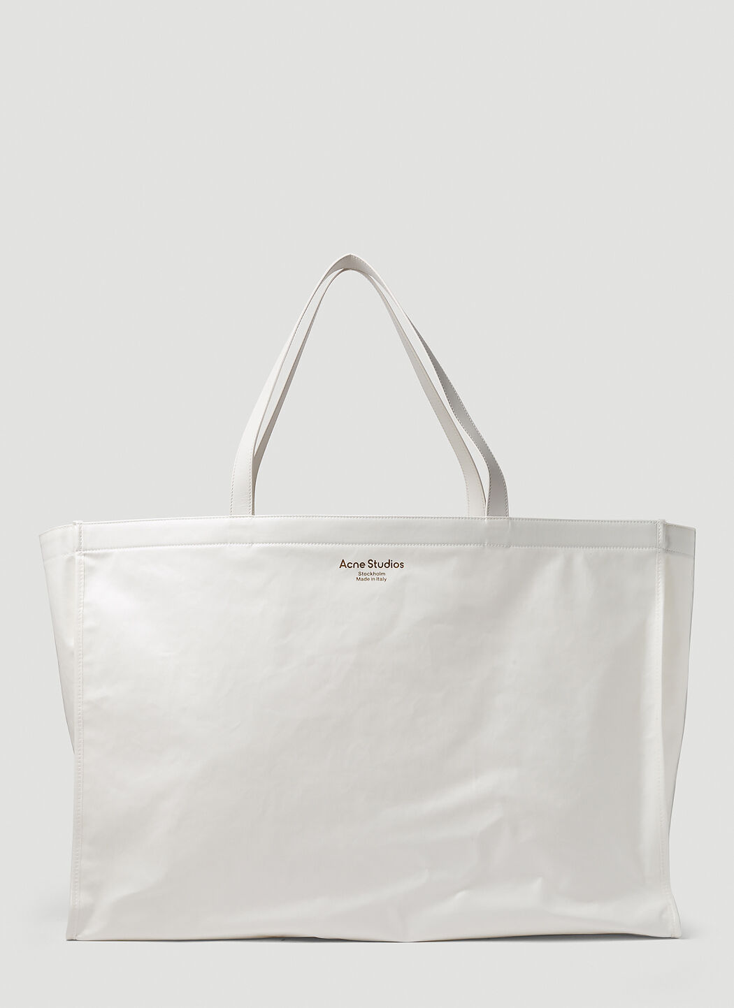 Acne studios white hotsell bag