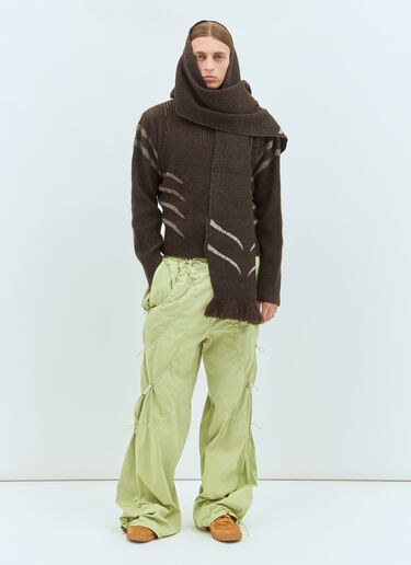 Charlie Constantinou Adjustable Fit Cord Pants Green cco0158005