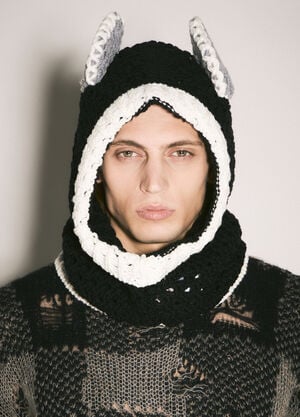 Marni Donkey Puppet Balaclava Blue mni0159001