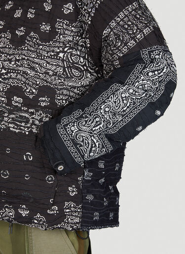 Children Of The Discordance Bandana Down Jacket Black cod0151006