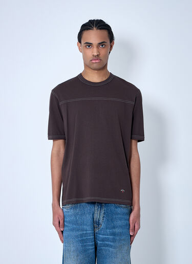 Noah Football T-Shirt Brown noa0160004