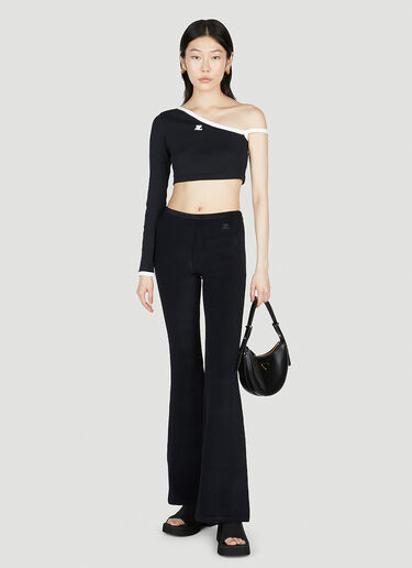 Asymmetric Top Courrèges Asymmetric Top Black cou0252021