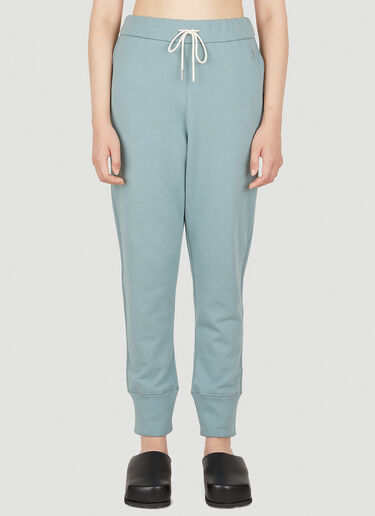 Jil Sander+ Logo Embroidered Track Pants Light Blue jsp0249009