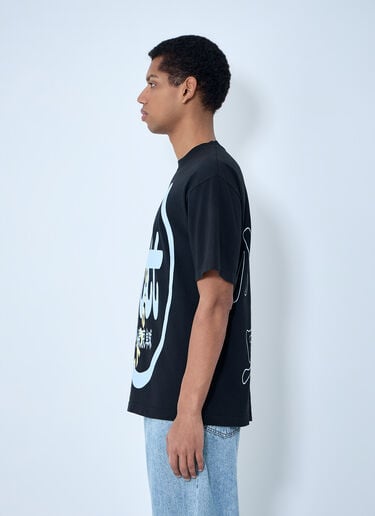 b.Eautiful x LTTT Logo Motif T-Shirt Black bea0363003