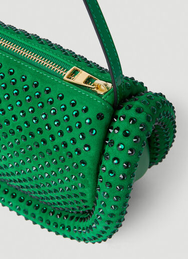 JW Anderson Embellished Bumper Shoulder Bag Green jwa0252010