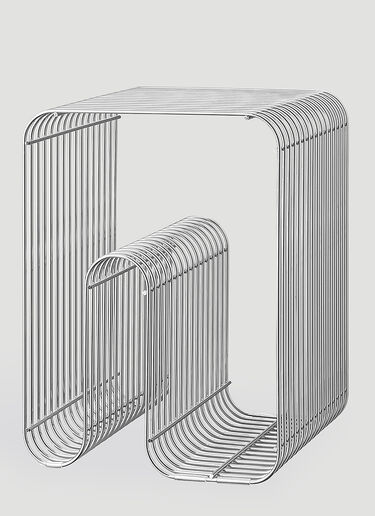 Curva Stool AYTM Curva Stool Silver wps0670069