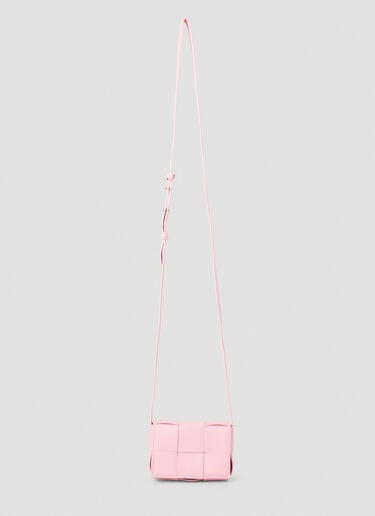 Bottega Veneta Mini Cassette Shoulder Bag Pink bov0251011