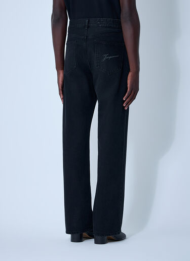 Le De-Nimes Droit Jeans Jacquemus Le De-Nimes Droit Jeans Black jac0162006