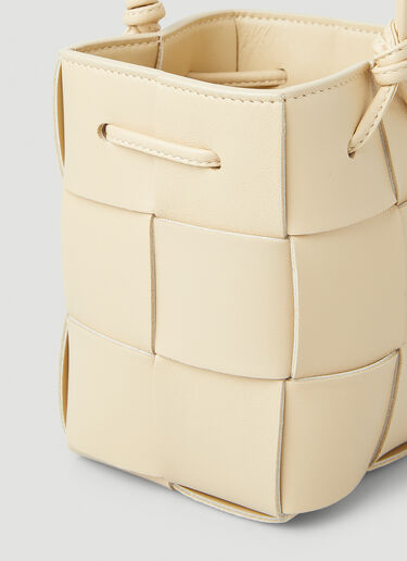Bottega Veneta Bucket Mini Shoulder Bag  Beige bov0247175