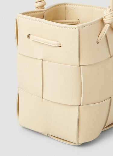 Bucket Mini Shoulder Bag Bottega Veneta Bucket Mini Shoulder Bag Beige bov0247175