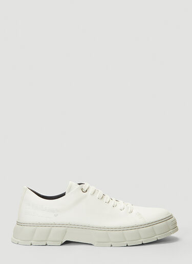 Virón 2005 Faux-Leather Sneakers White vir0342007