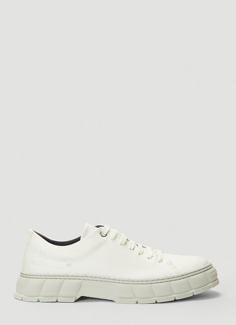 Virón 2005 Faux-Leather Sneakers Green vir0350007