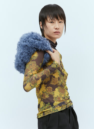 ツイストハンドバッグ Dries Van Noten ツイストハンドバッグ ブルー dvn0253013