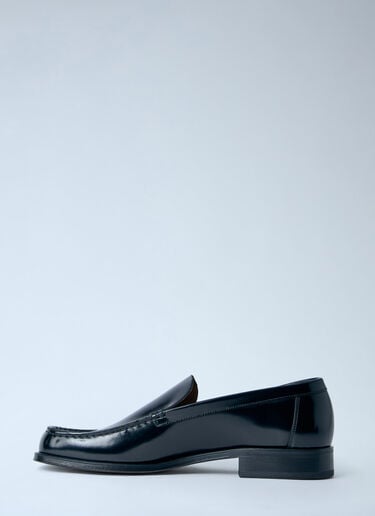 Lemaire Leather Loafers Black lem0164017