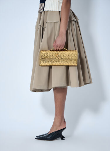 Bottega Veneta Andiamo 长款手拿包 金色 bov0263042