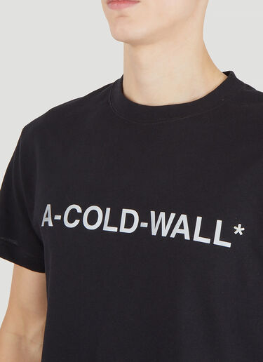 A-COLD-WALL* Logo T-Shirt Black acw0147000